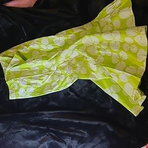 WAS $88. WHITE RICE "NORDSTROMS" Lucky Charm Printed Cotton Skirt Size Medium
